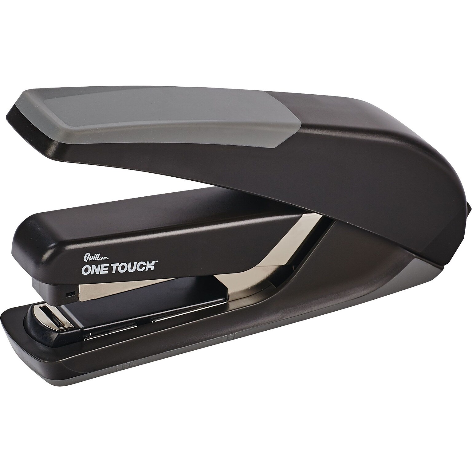 Quill Brand®  One-Touch™ Plus Desktop Full Strip Stapler, 30 Sheet Capacity, Black (26458QCC)