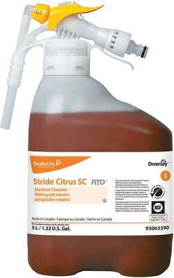 Stride SC 3 Multipurpose Cleaner for Diversey RTD, Citrus Scent, 168.96oz. (93063390)