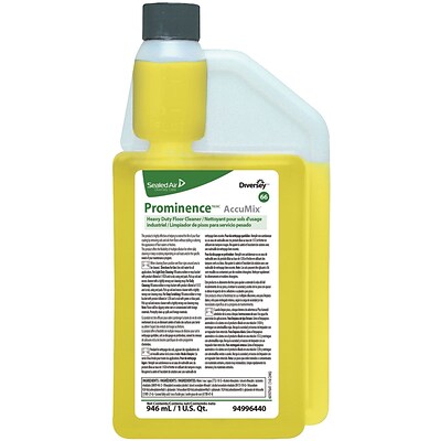 Prominence 66 Hard Floor Cleaner for Diversey Accumix, Citrus Scent, 32oz.