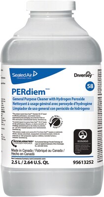 Perdiem 58 Multipurpose Cleaner for Diversey J-Fill, 84.5oz., 2/Carton (95613252)