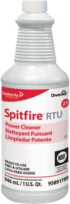 Diversey Spitfire Power All-Purpose Cleaner, Fresh Pine Scent, 32 oz., 12/Carton (95891789)