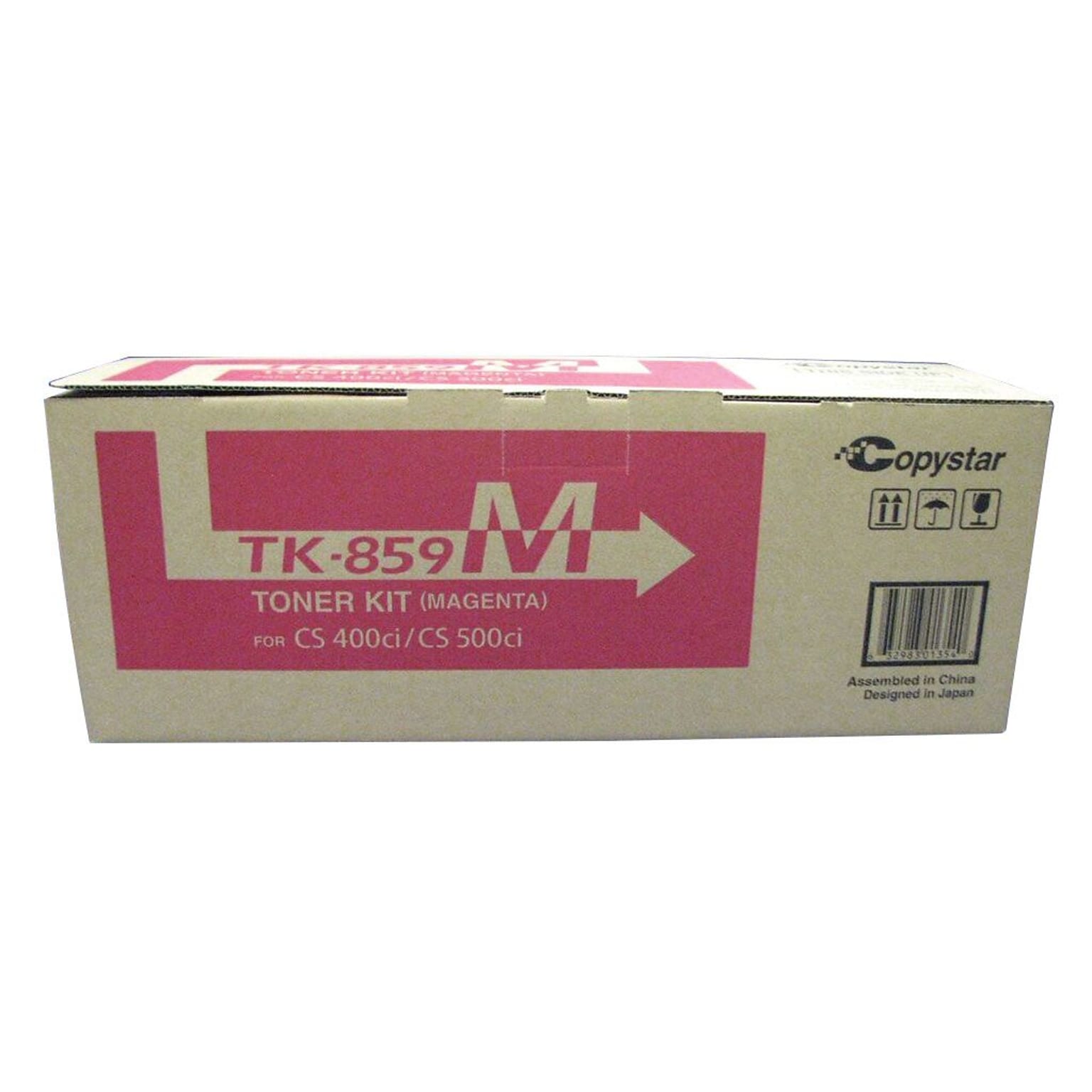 Kyocera TK-859M Magenta Standard Yield Toner Cartridge