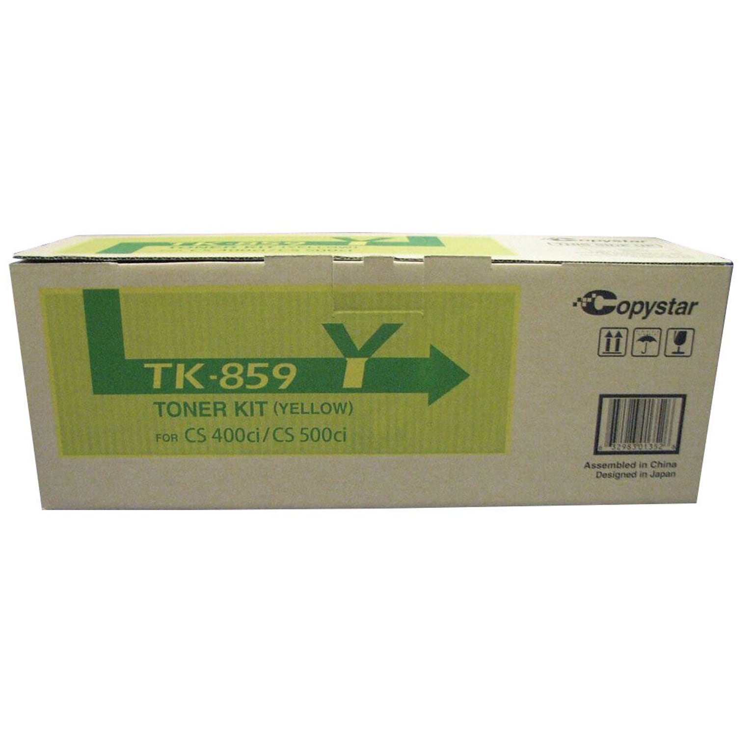 Kyocera TK-859Y Yellow Standard Yield Toner Cartridge