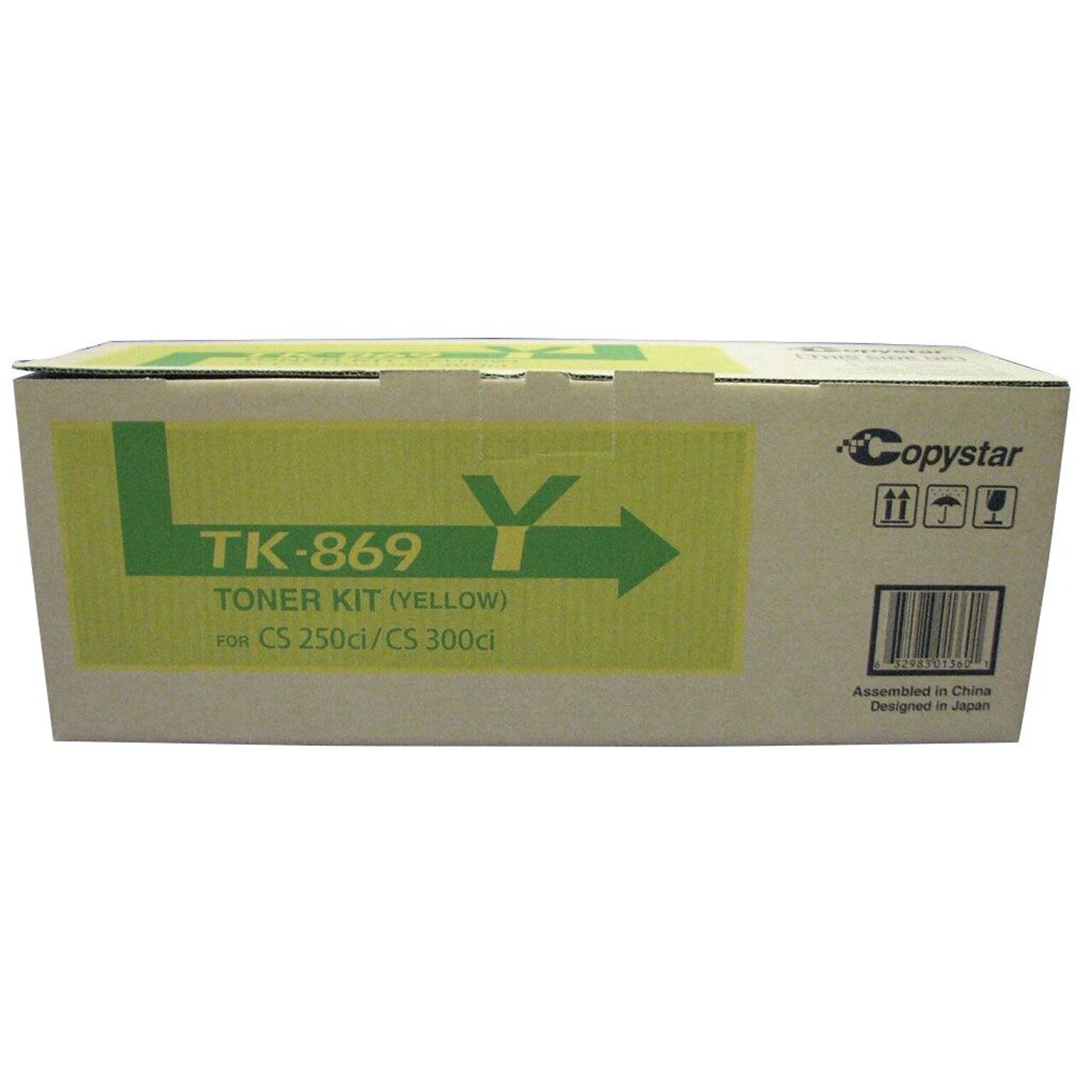 Kyocera TK-869Y Yellow Standard Yield Toner Cartridge