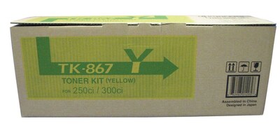 Kyocera TK-867Y Yellow Standard Yield Toner Cartridge