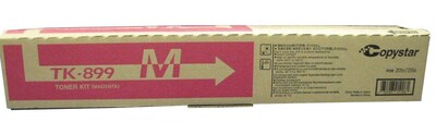 Kyocera TK-899M Magenta Standard Yield Toner Cartridge