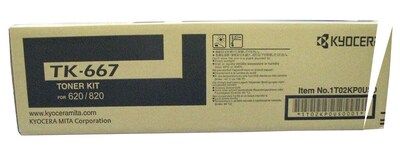 Kyocera TK-667 Black Standard Yield Toner Cartridge