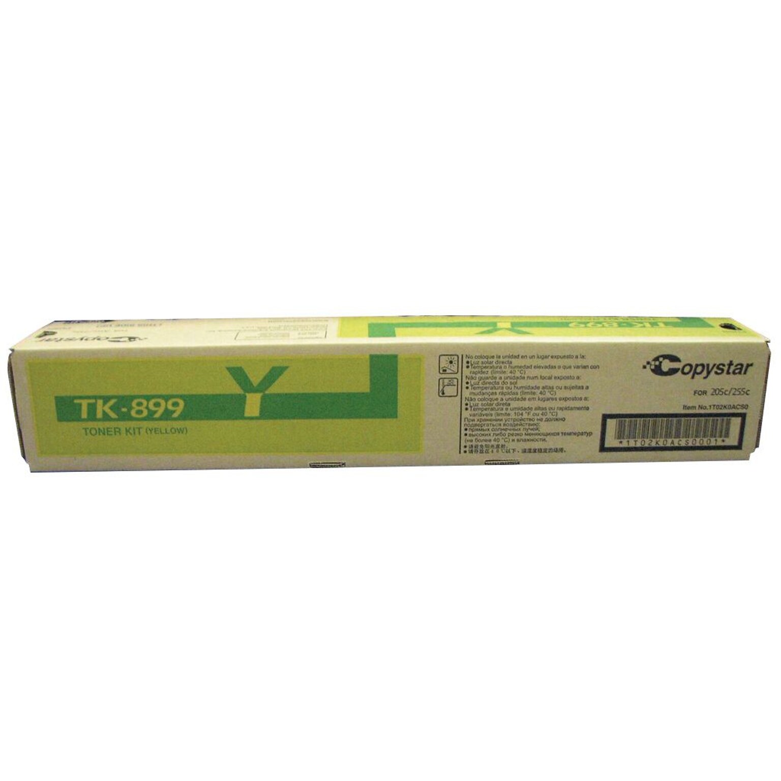 Kyocera TK-899Y Yellow Standard Yield Toner Cartridge