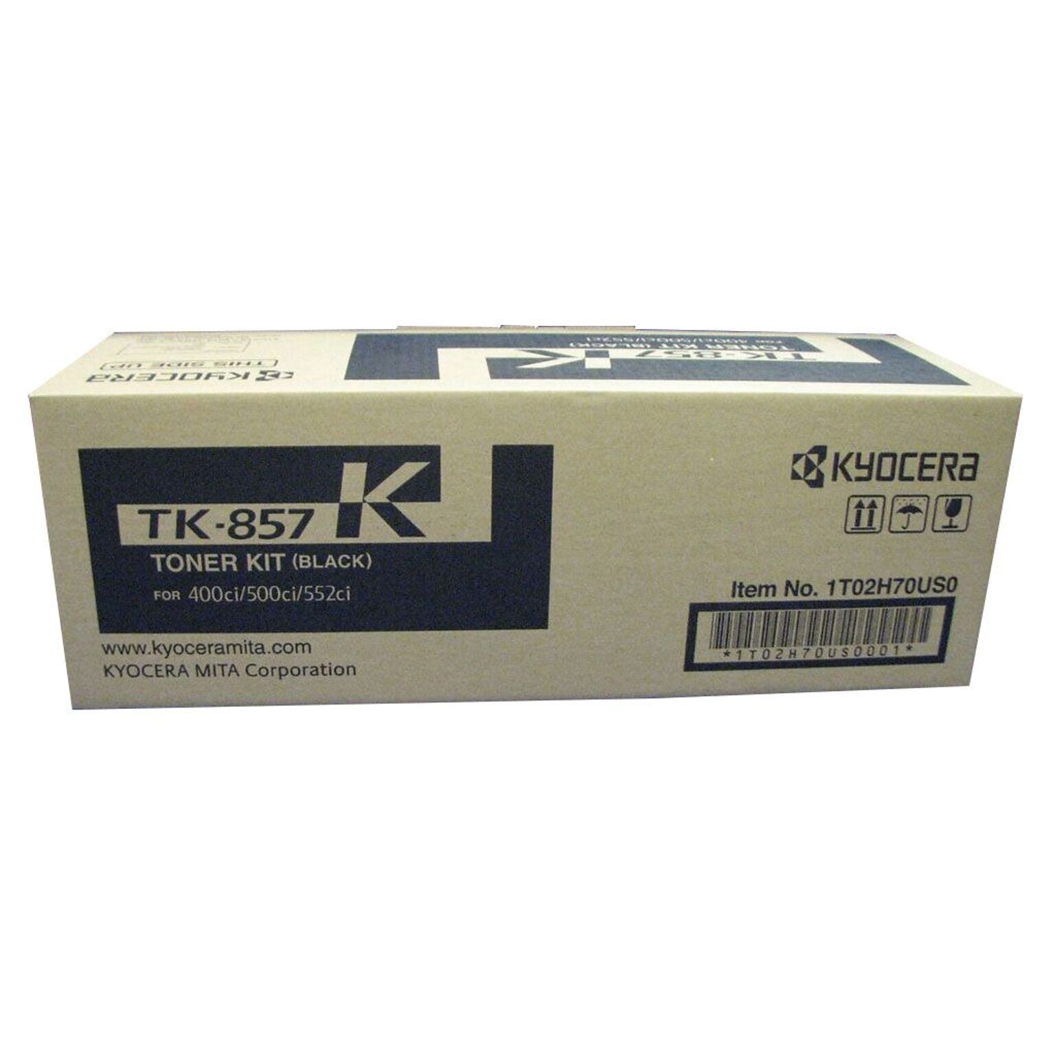 Kyocera TK-857K Black Standard Yield Toner Cartridge