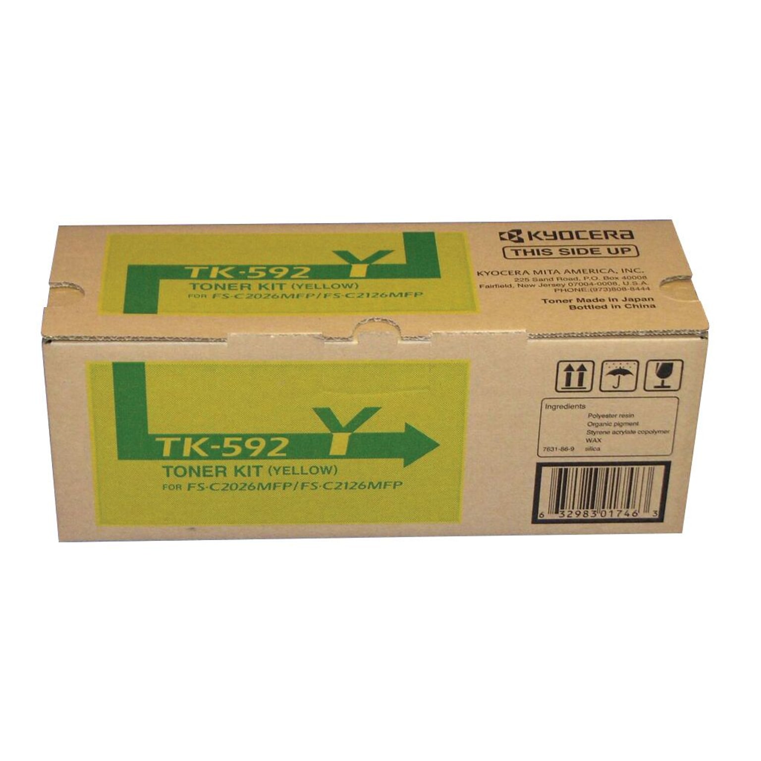 Kyocera TK-592Y Yellow Standard Yield Toner Cartridge