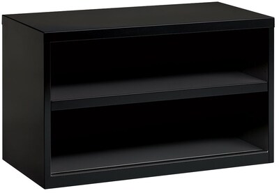 Quill Brand® Low Credenza, Open, Black, 36W