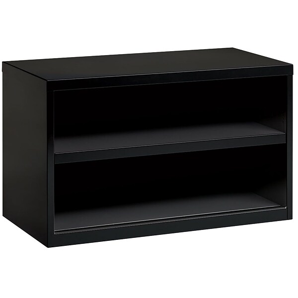 Quill Brand® Low Credenza, Open, Black, 36W