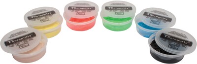 CanDo®  Theraputty® Exercise Material; 4-oz., 6/Set