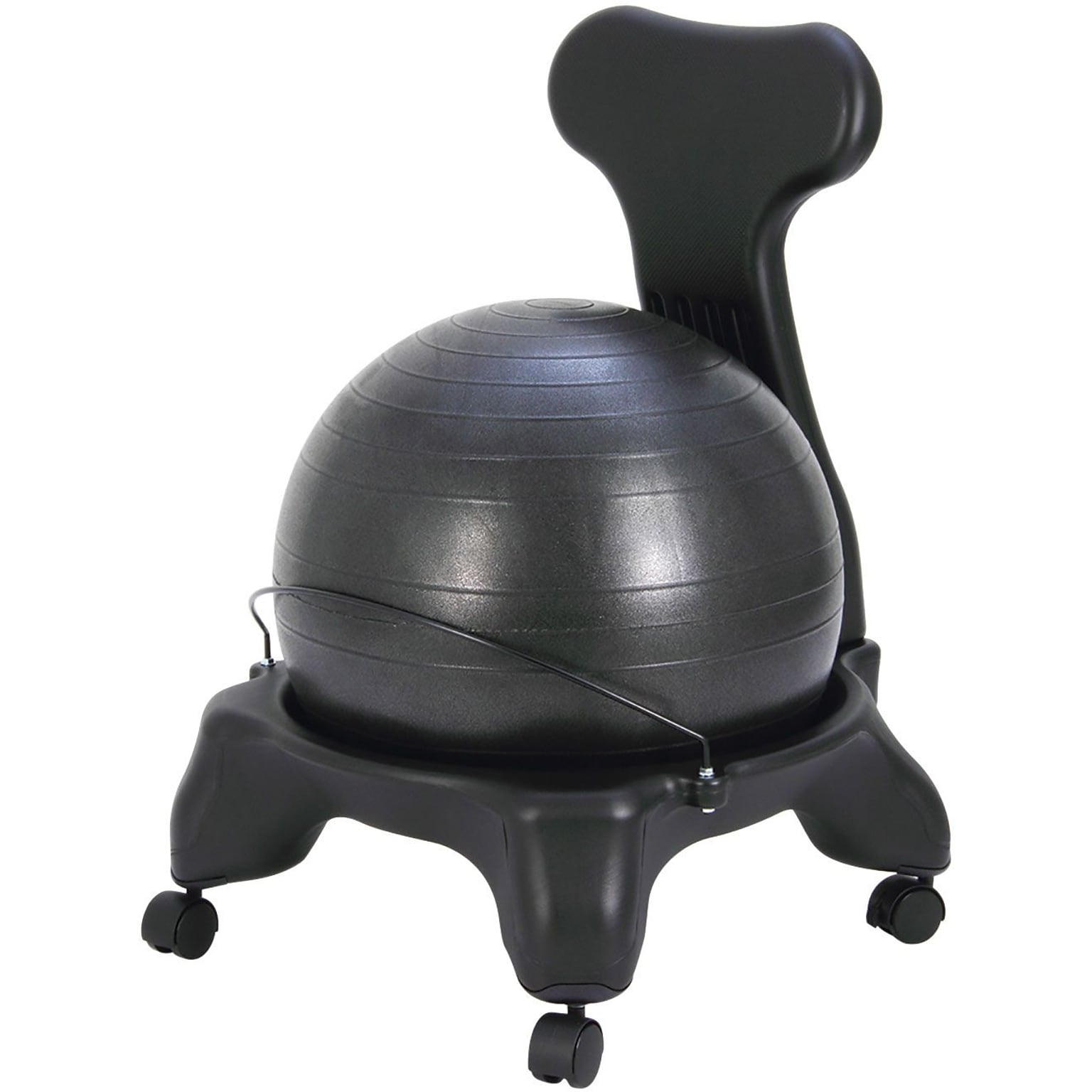 CanDo® 20 Ball Plastic Chair with Back; Adult Size