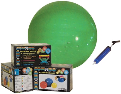 CanDo® Inflatable Exercise Ball Set; 22 Ball