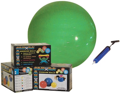 CanDo® Inflatable Exercise Ball Set; 26 Ball