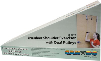 CanDo® Shoulder Double Pulley w/Bracket