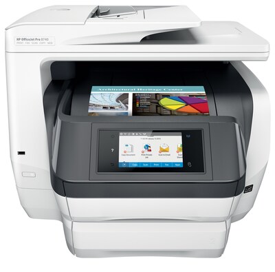 HP OfficeJet Pro 8740 Color Inkjet All-In-One Printer (K7S42A)