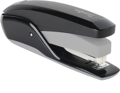 Swingline Quick Touch Full Strip Stapler, 20 Sheet Capacity, Black/Gray (64505)