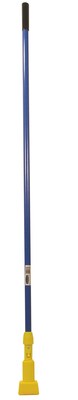 Rubbermaid Gripper Clamp Style 60 Fiberglass Wet Mop Handle, Yellow/Blue (FGH24600BL00)