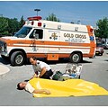 TIDI® Emergency Blanket, 2-ply, Bright Yellow, 58 x 90, 24/CT
