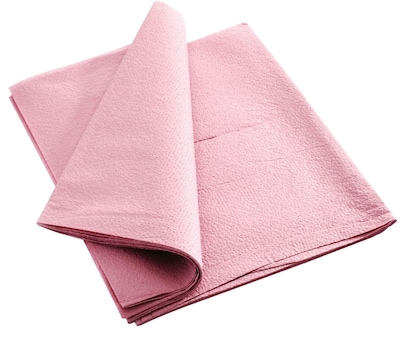 Tidi® Disposable Sheets, Tissue, 40x48, Mauve, 100/Case