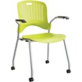 SAFCO® Sassy® Stack Chair; Grass, 2/Pack