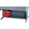 SAFCO High Base Flat File Cabinet; Gray (4977GR)