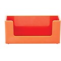 Poppin Orange Business Card Holder