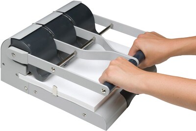 Swingline® High Capacity Adjustable Punch, 2-3 Holes, Adj. Centers, 160 Sheets