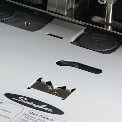 Swingline® High Capacity Adjustable Punch, 2-3 Holes, Adj. Centers, 160 Sheets