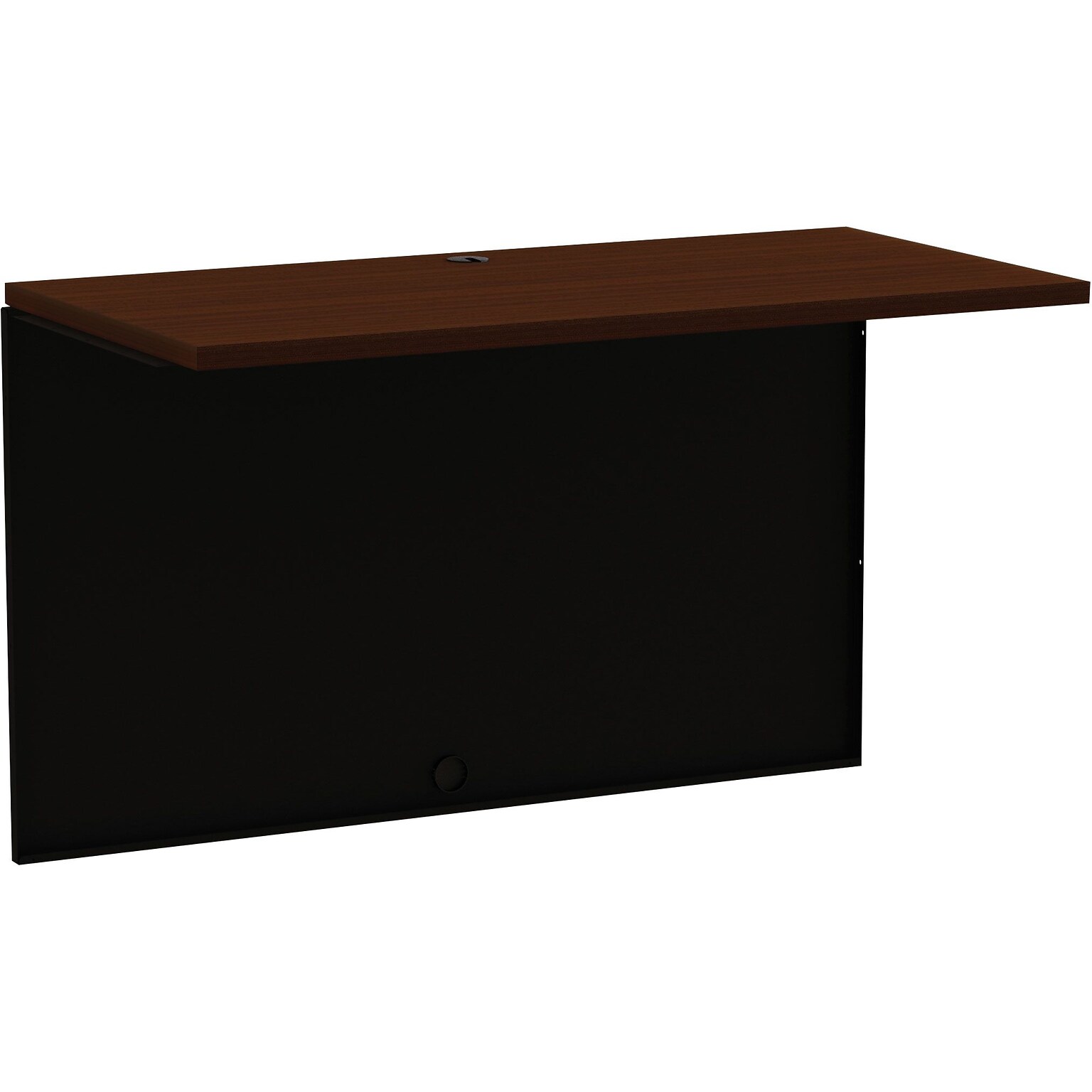 Quill Brand® Modular Desk Bridge, 48W x 24D, Walnut (LLR79165)