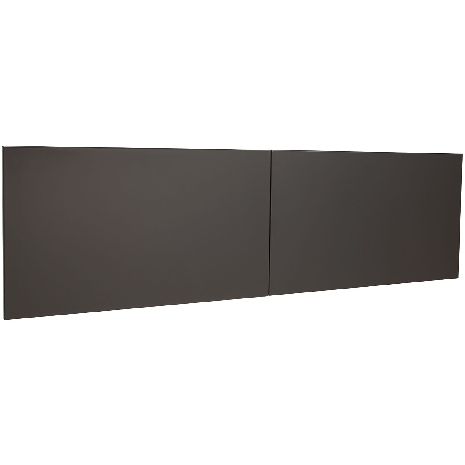 Quill Brand® 60 Modular Stack-On Door Kit, Charcoal (LLR79176)