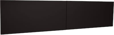 Quill Brand® 72 Modular Stack-On Hutch Door Kit, Black (LLR79173)