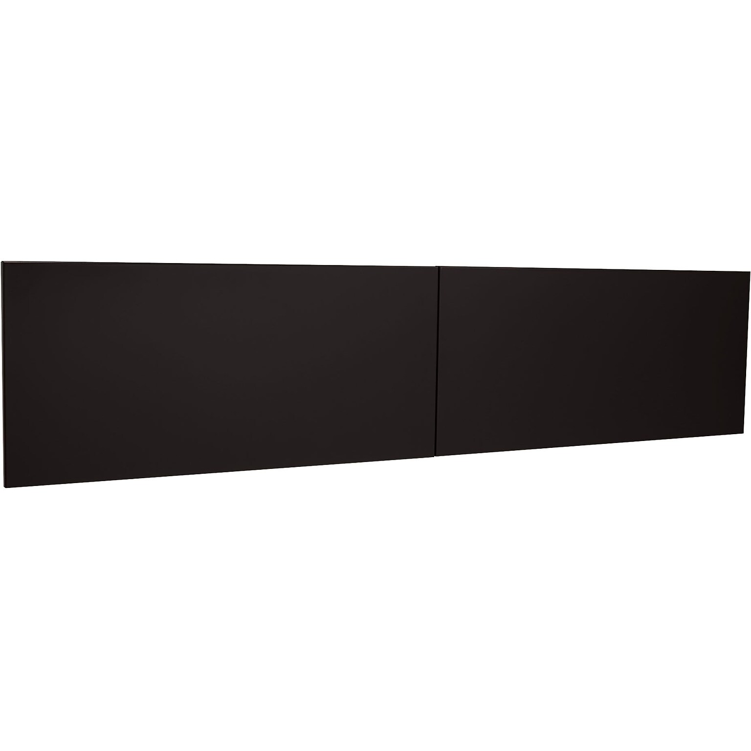 Quill Brand® 72 Modular Stack-On Hutch Door Kit, Black (LLR79173)