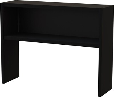 Quill Brand® 48 Modular Stack-on Hutch, Black (LLR79171)