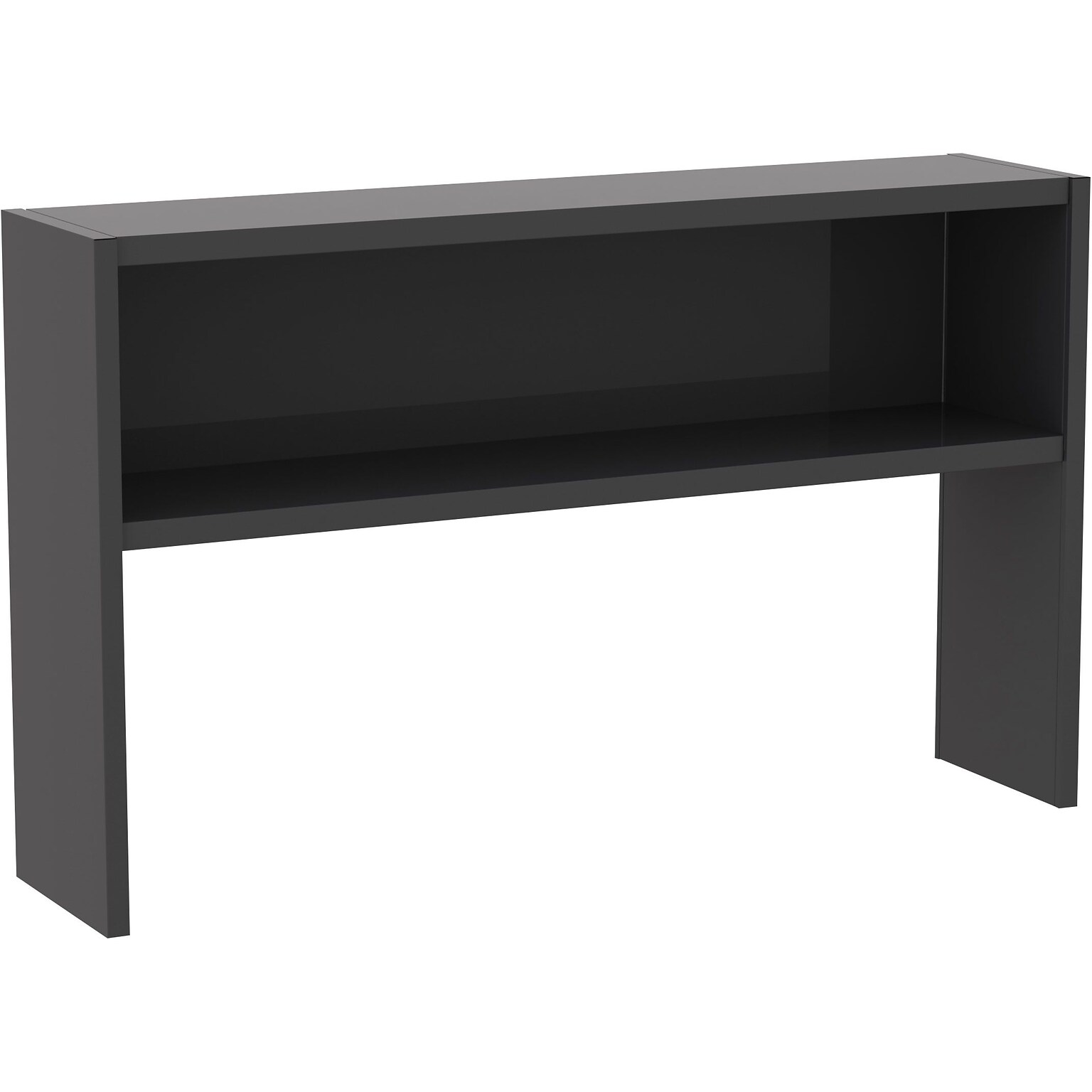 Quill Brand® 60 Modular Stack-on Hutch, Charcoal (LLR79170)