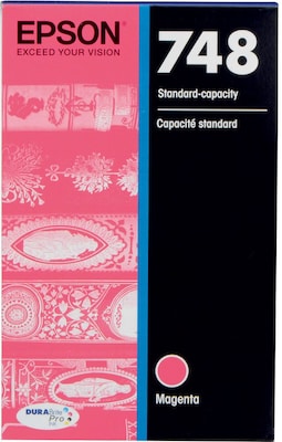 Epson T748 Magenta Standard Yield Ink Cartridge