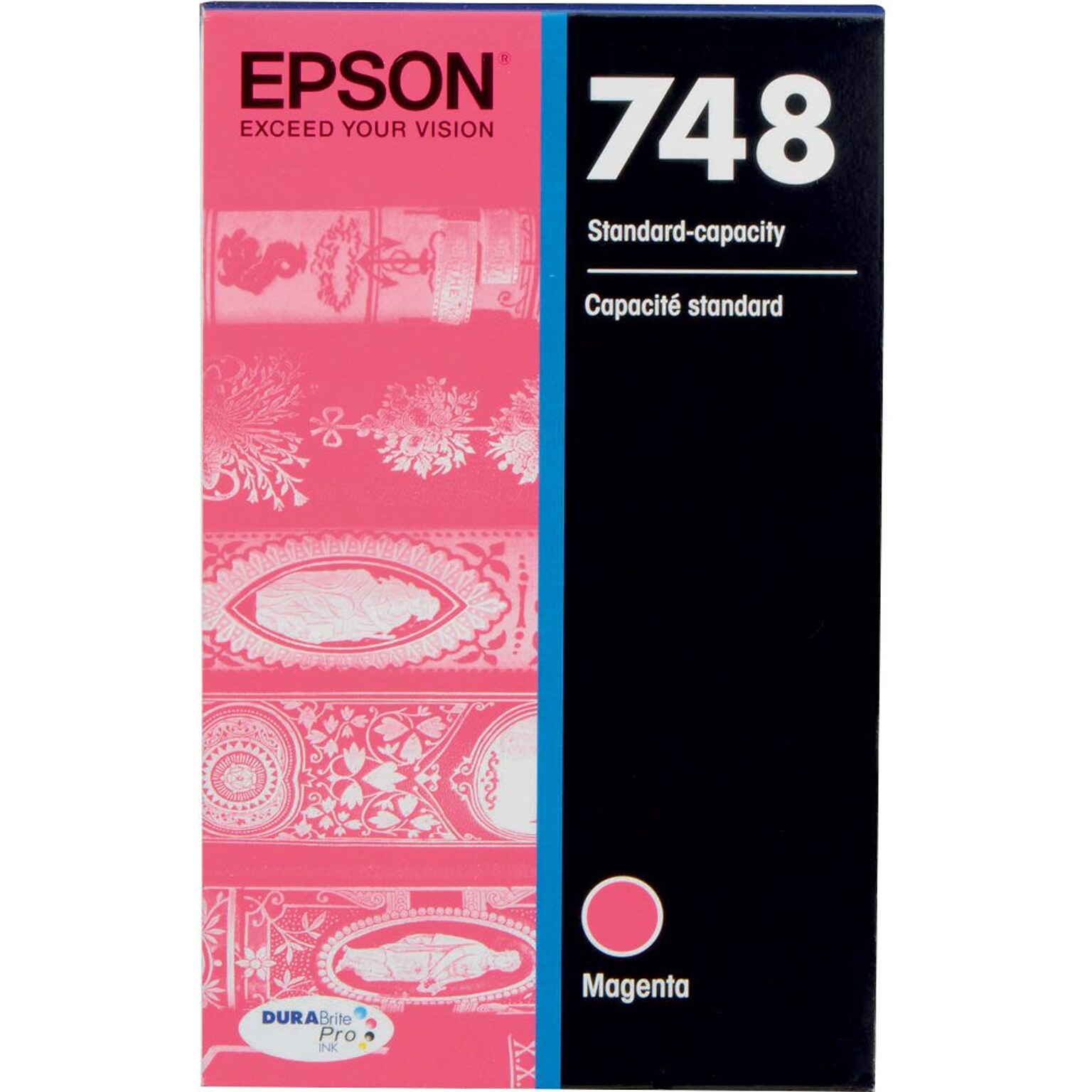 Epson T748 Magenta Standard Yield Ink Cartridge