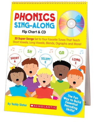 Scholastic Flip Charts, Phonics Flip Chart & CD