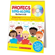 Scholastic Flip Charts, Phonics Flip Chart & CD