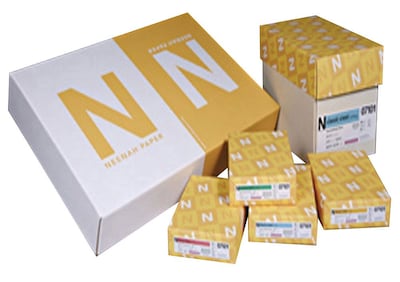 Neenah Exact® Vellum Bristol Colored Paper, 27 lbs., 8.5 x 11, Orchid, 2000 Sheets/Carton (82421)