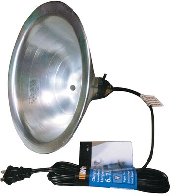 Woods® Flood/Clamp Lamp, 150 Watt, 6' Cord