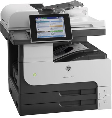 HP LaserJet Enterprise MFP M725dn USB & Network Ready Black & White Laser Print-Scan-Copy Printer (C