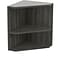 Safco Medina™ Corner Hutch Support, Gray Steel 2 shelves, 20H