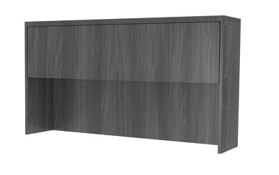 Safco 72 W Desktop Hutch, Gray (AHW72LGS)