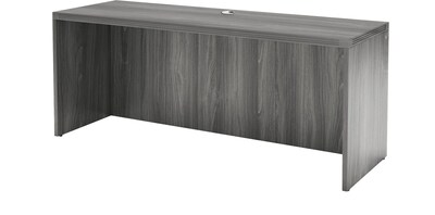 Safco Aberdeen 72 Credenza, Gray Steel (ACD7224LGS)