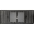 Safco 29 1/2H Aberdeen Low Wall Cabinet , Gray Steel (ALCLGS)
