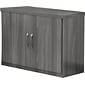 Safco 29 1/2"H Aberdeen Storage Cabinet, Gray Steel (ASCLGS)