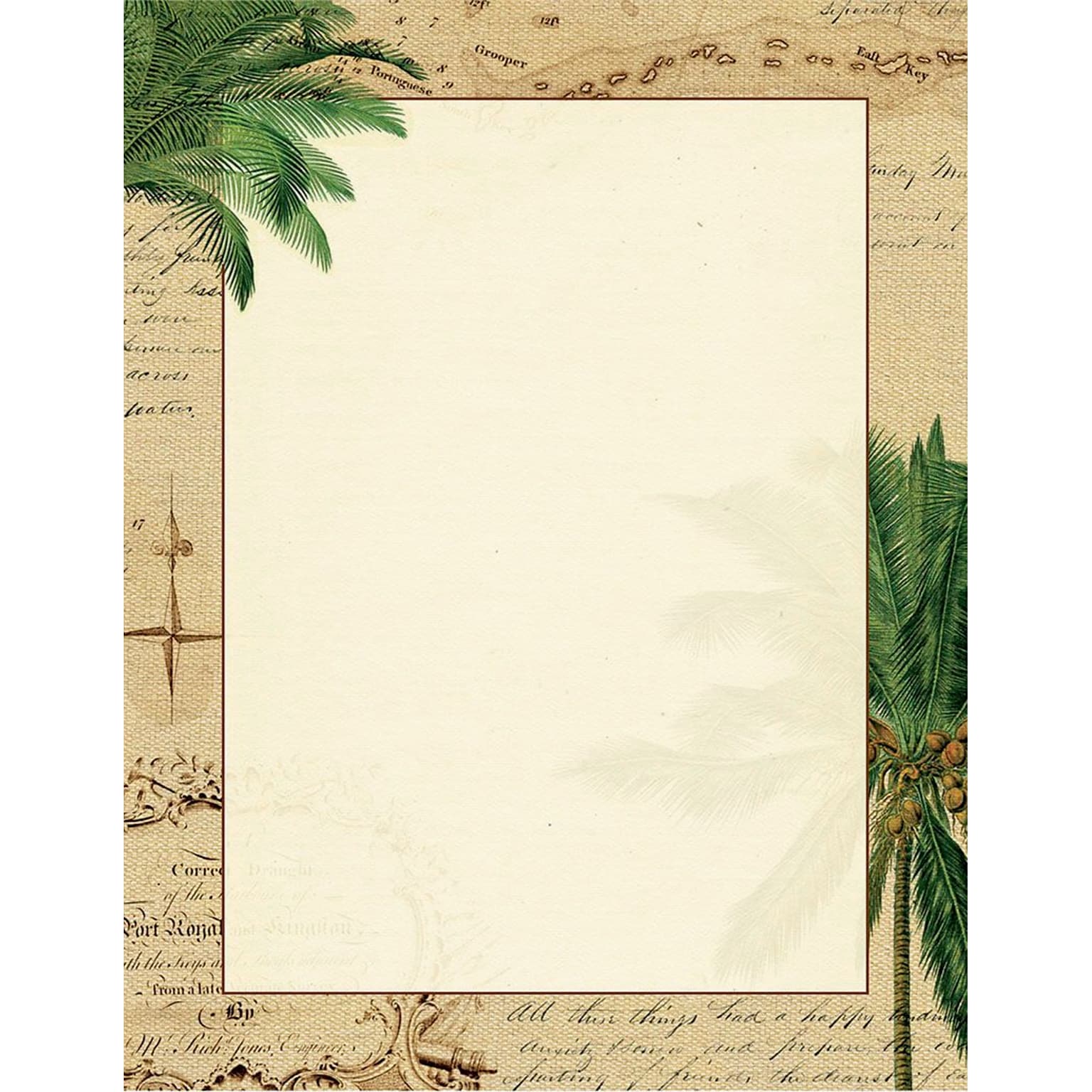 Great Papers! Tradewinds Letterhead, 8.5 x 11, 80 count (2014123)